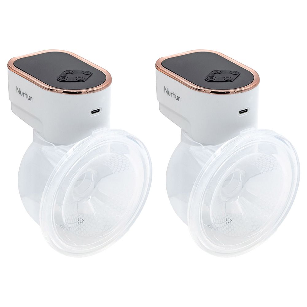 Nurtur Cozi - Hands Free Electric Breast Pump - 150ml - Pack of 2