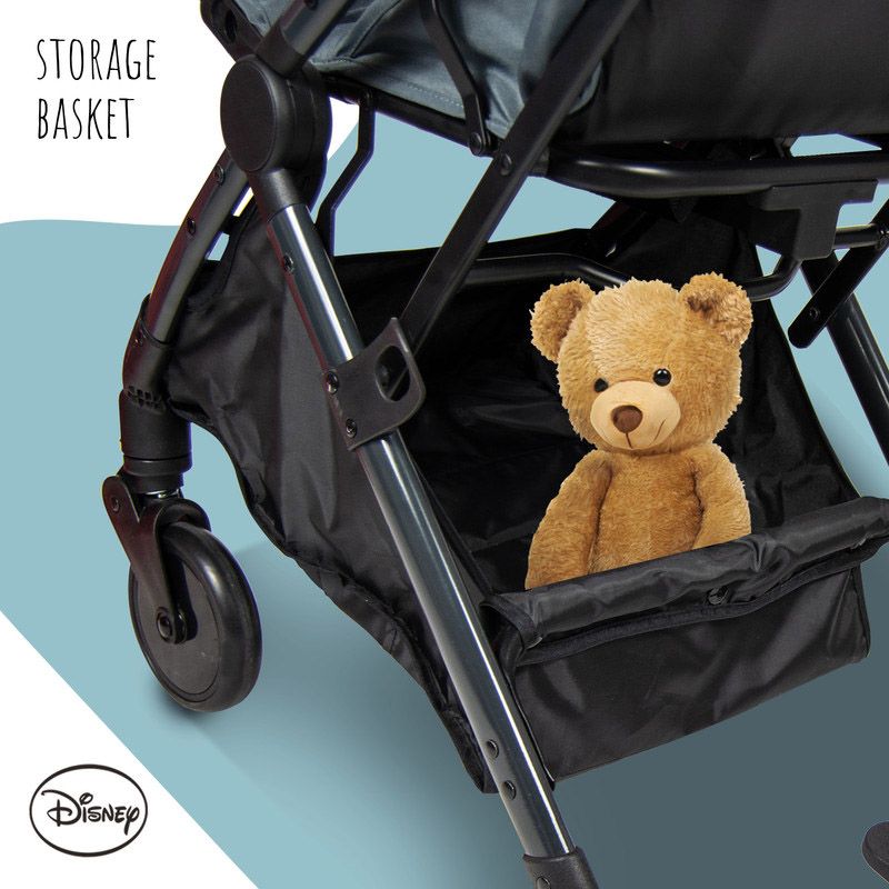 Disney - Mickey Mouse Travel Stroller - Black