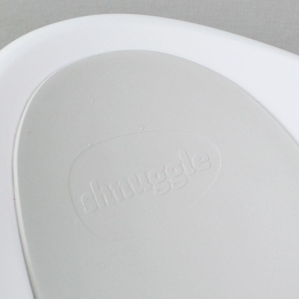 Shnuggle - Baby Bath Tub - White With Grey