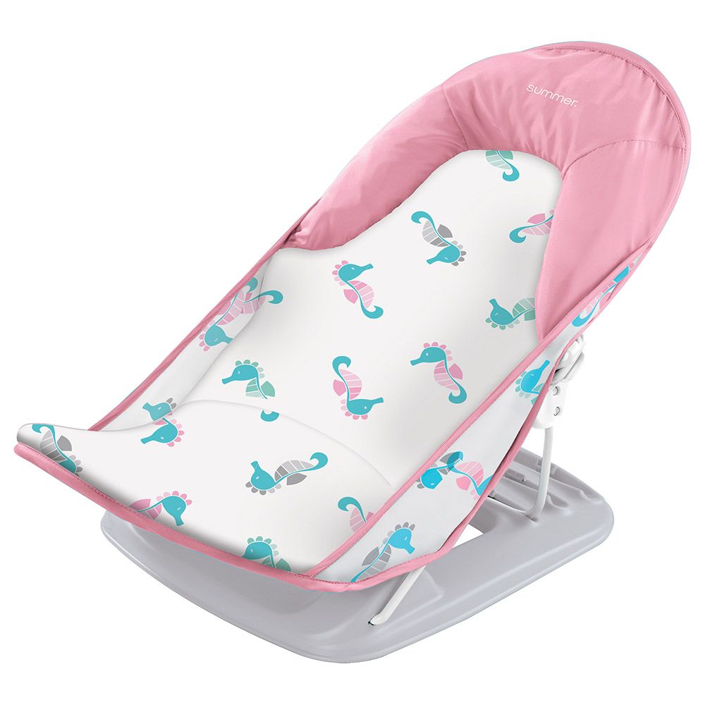 Summer Infant - Deluxe Baby Bather Seahorse - Pink