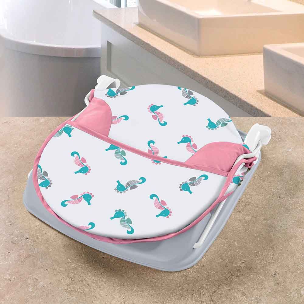 Summer Infant - Deluxe Baby Bather Seahorse - Pink