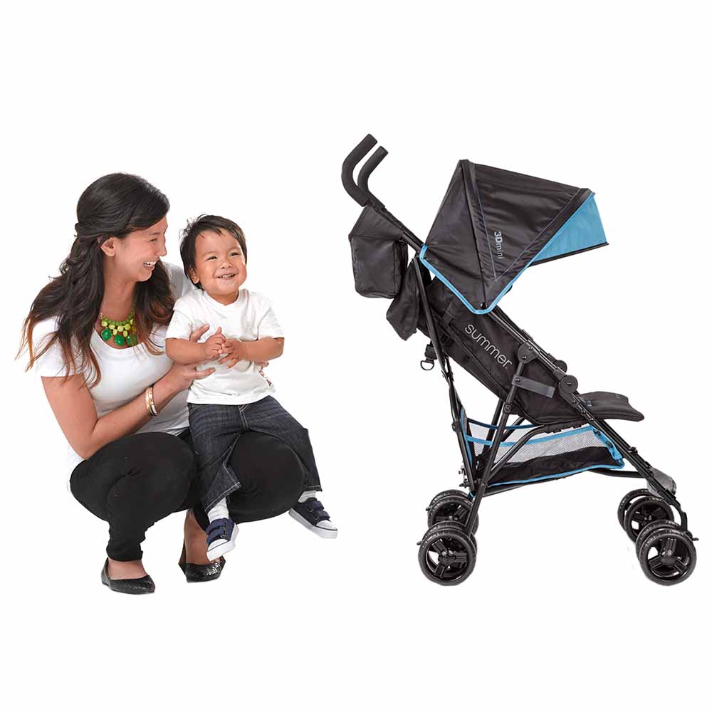 Summer Infant 3D Mini Convenience Stroller Blue Buy at Best Price from Mumzworld