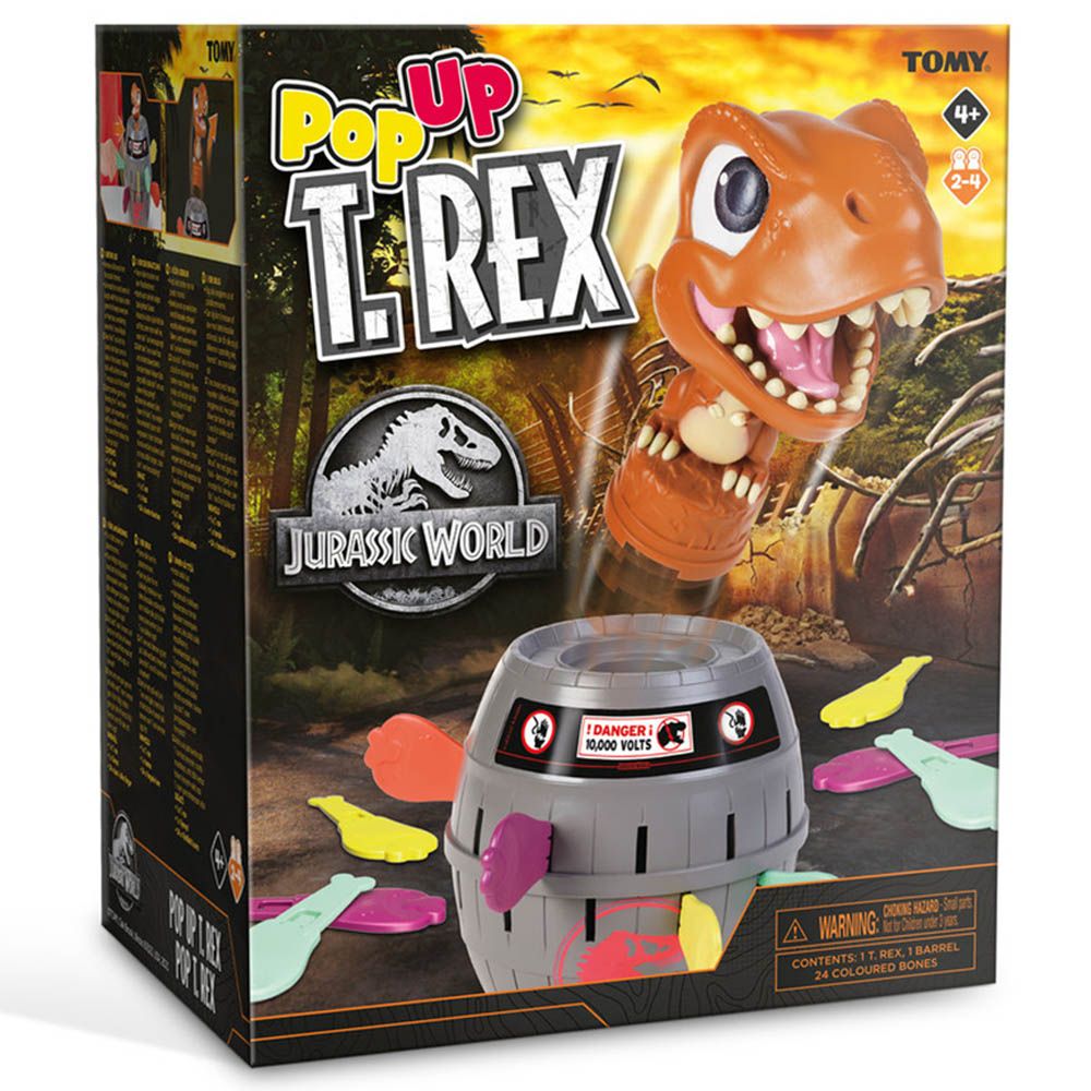 Tomy Games - Pop Up T-Rex