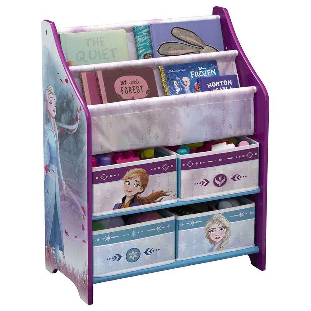 Delta Children - Frozen II Toy & Book Organizer