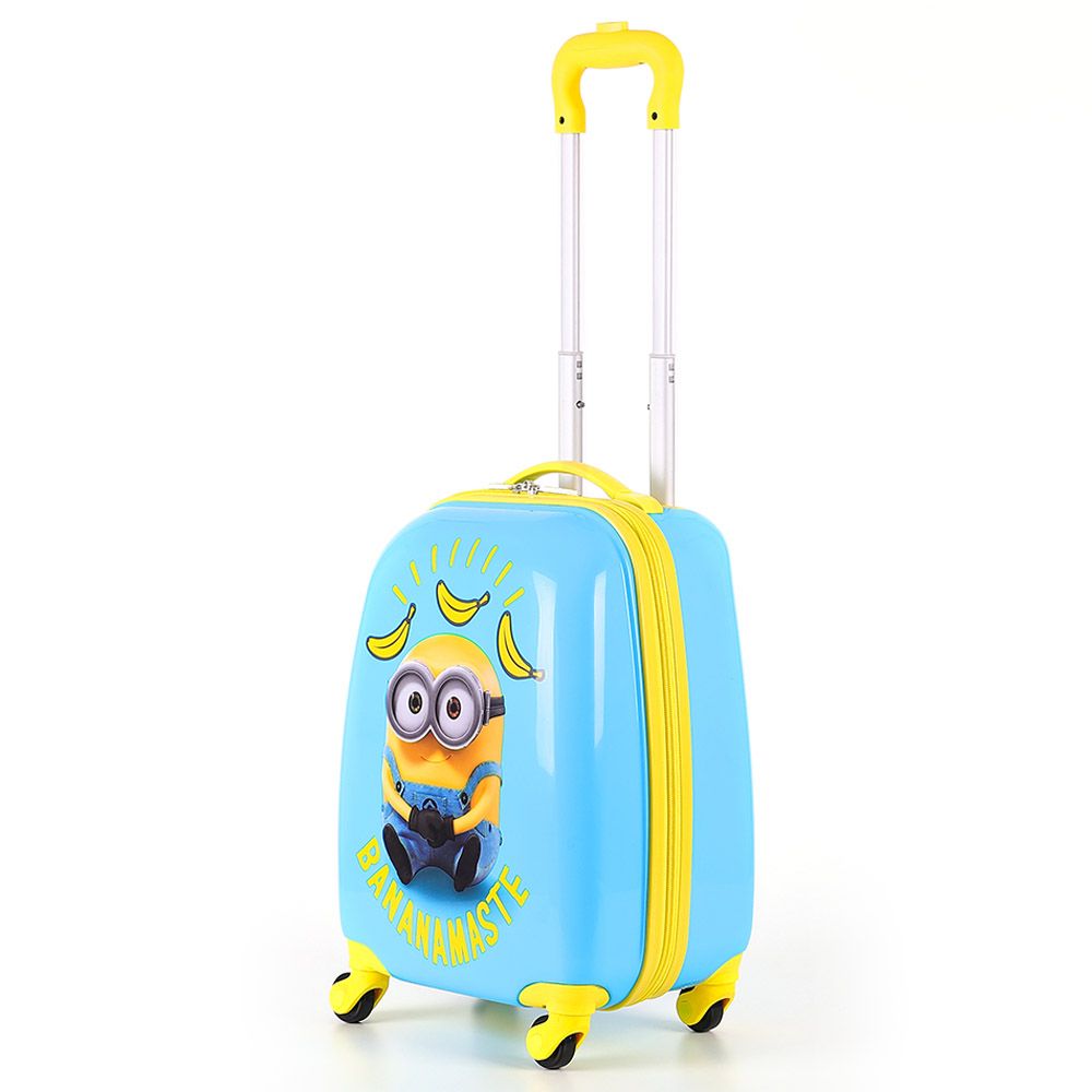 Minions Kids Luggage With Reusable Stickers