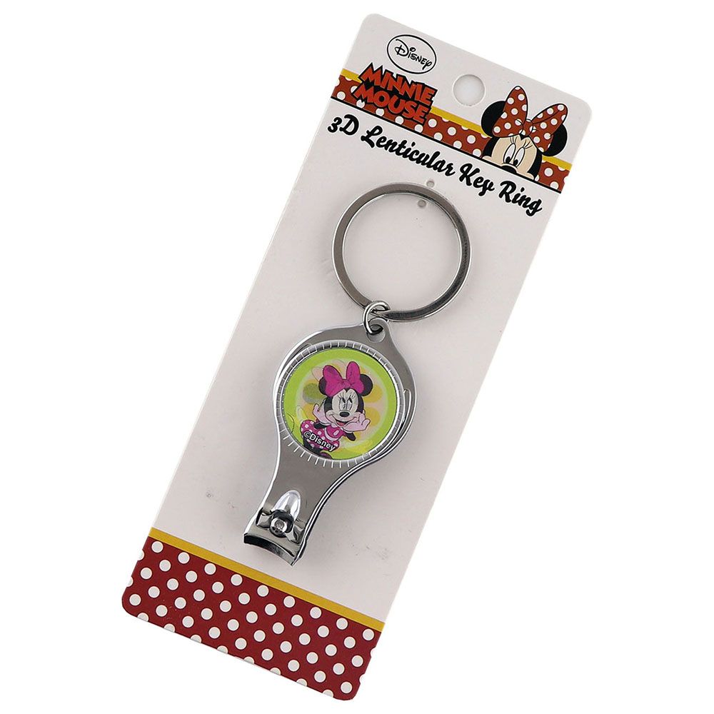 Disney - Minnie Mouse Lenticular Keychain/Nail Cutter