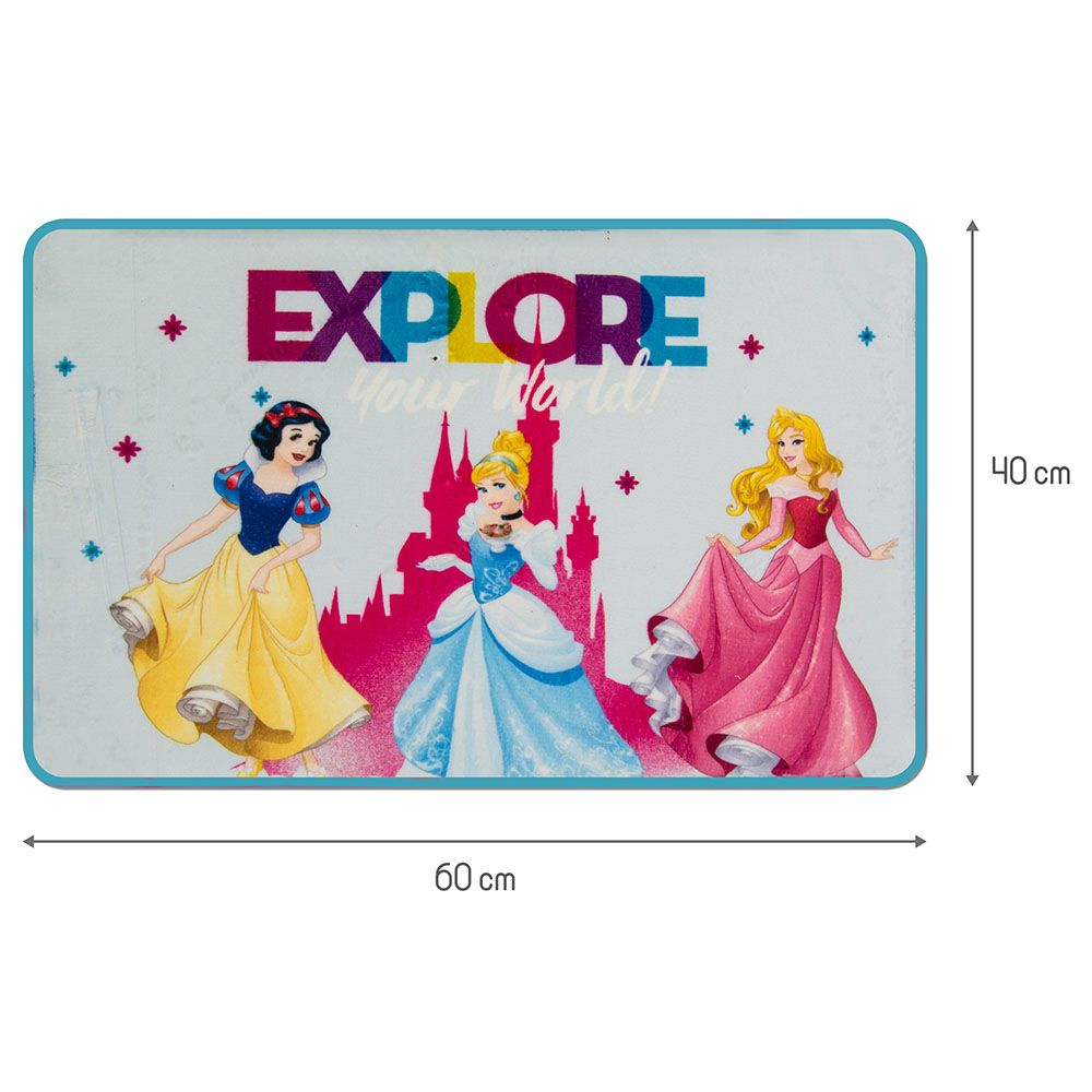 Disney - Princess Floormat for Kids - Blue