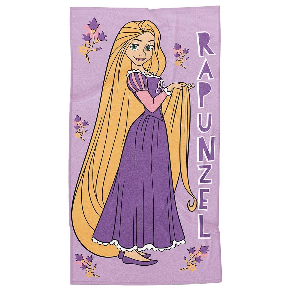 Disney Princess - Kids Bath Towel 70 x 140 cm - Purple