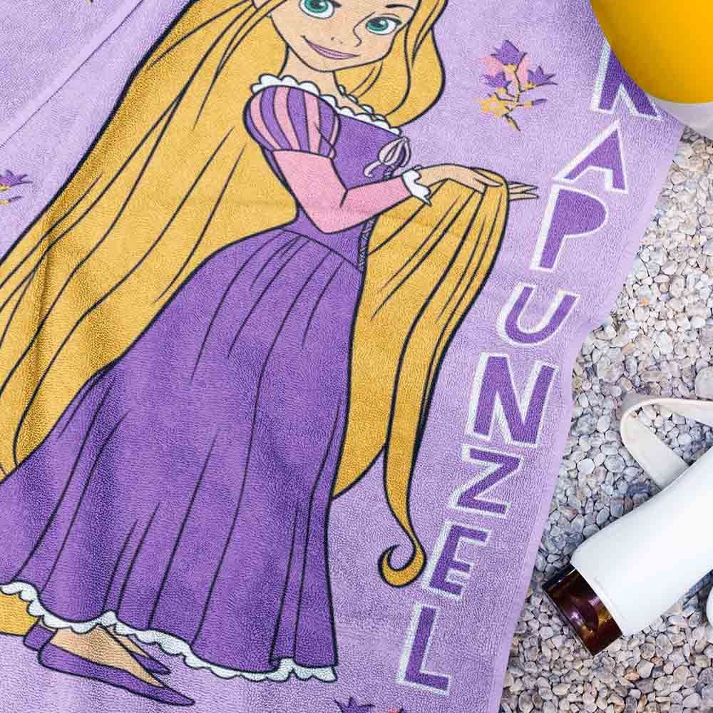 Disney Princess - Kids Bath Towel 70 x 140 cm - Purple