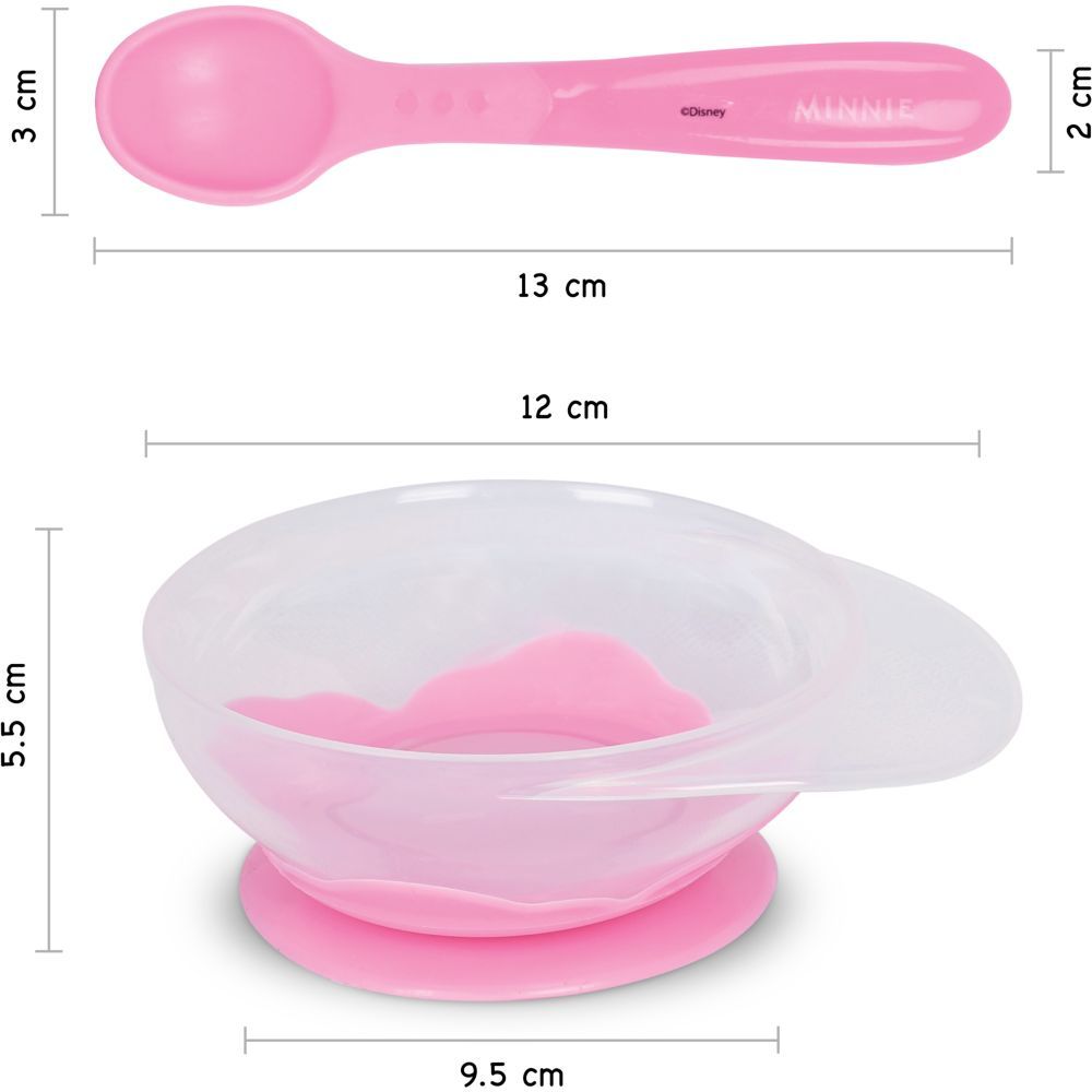 Disney - Silicone Suction Bowls - Minnie Mouse