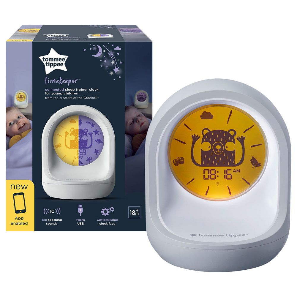 Tommee Tippee - Sleep Trainer Clock - White