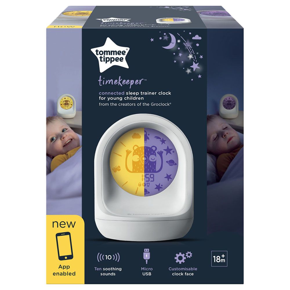 Tommee Tippee - Sleep Trainer Clock - White