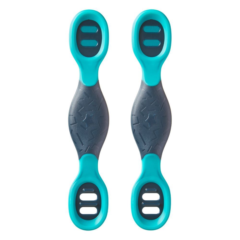 Tommee Tippee - Feeding Spoon ( Pack of 2) - Blue/Black 