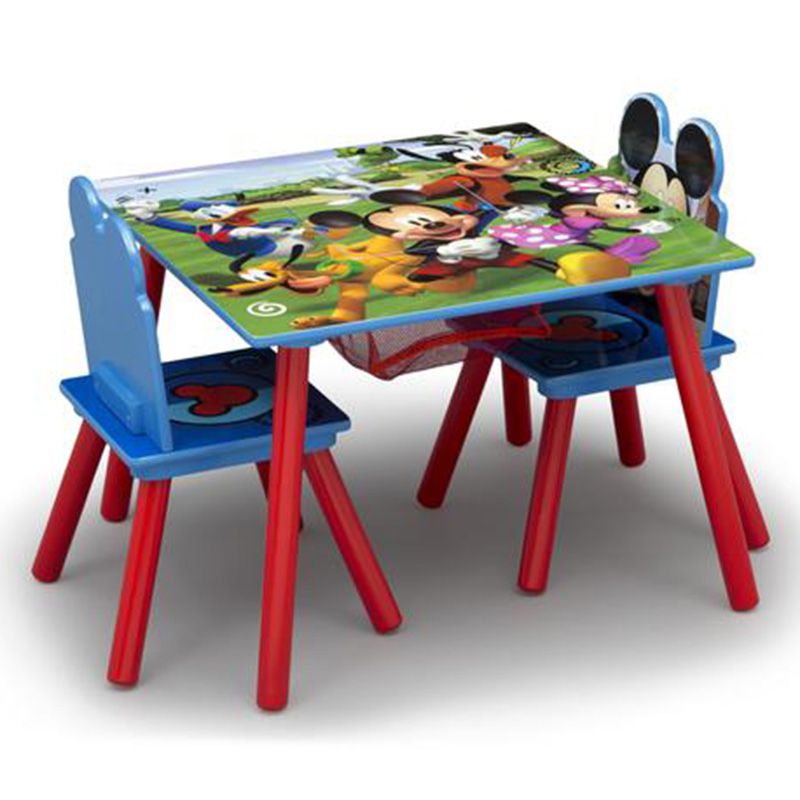 Delta Children Mickey Mouse Kid Table & Chair Set W/ Storage