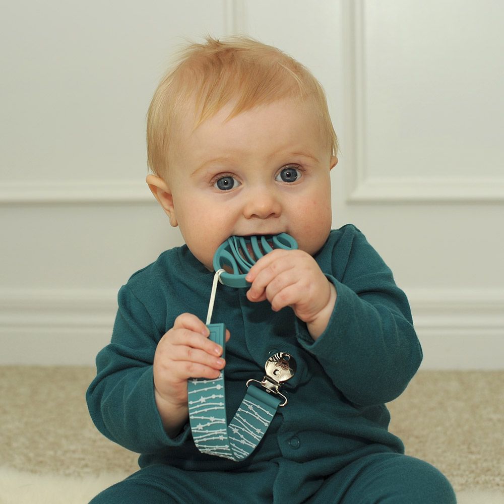 Malarkey Kids - Teether Tether And Teether - Star and Saturn