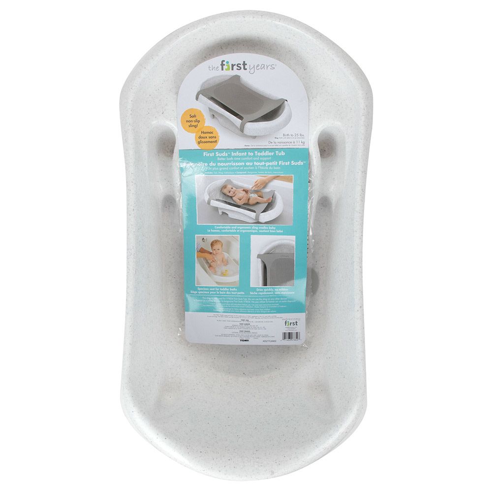 The First Years - 3-in-1 First Suds Newborn To Toddler Bath Tub