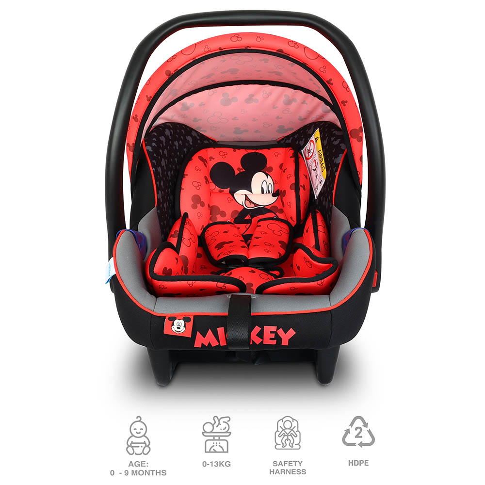 Disney Mickey Mouse Baby Car Seat Baby Carrier Red Buy at Best Price from Mumzworld