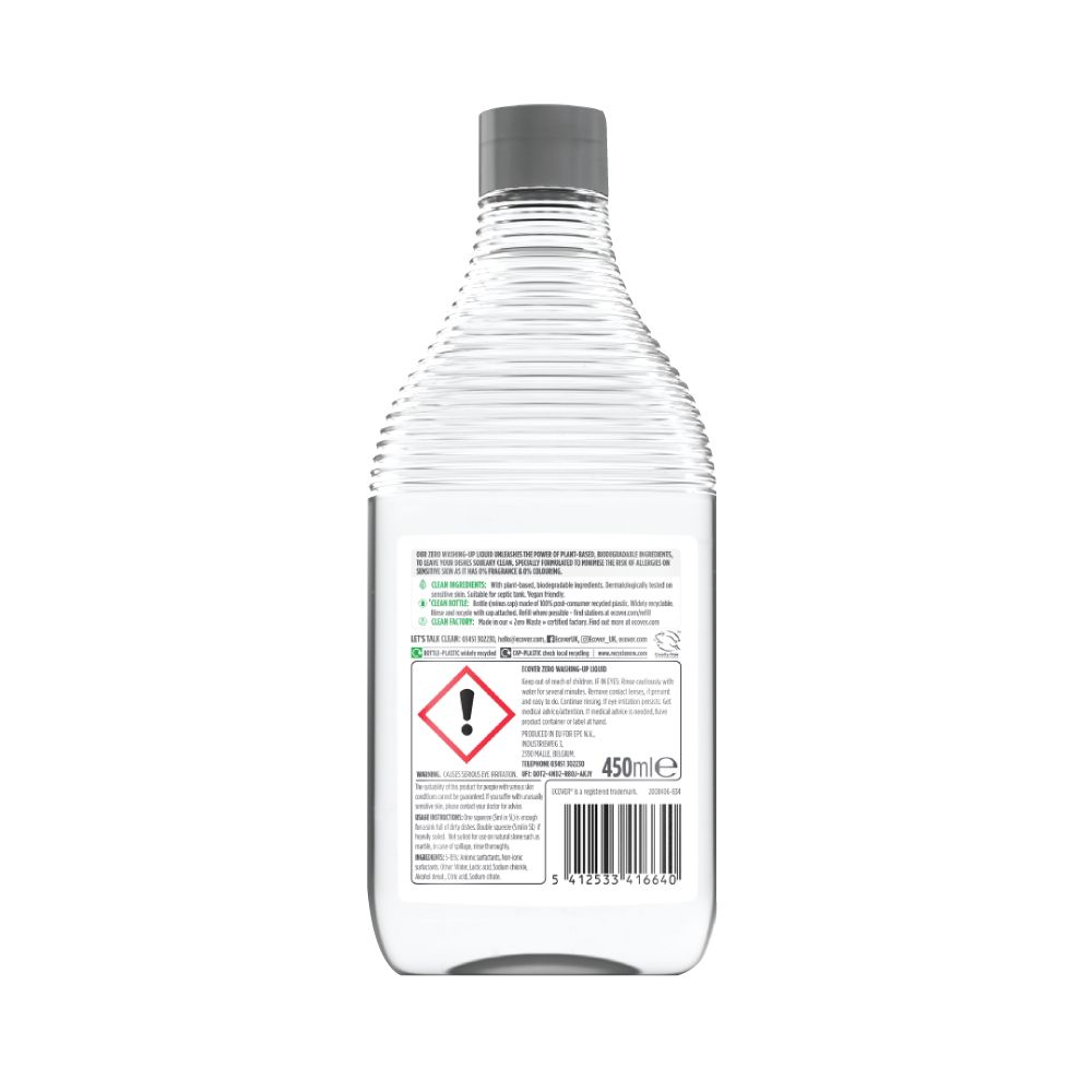 Ecover - Washing Up Zero 450 ml