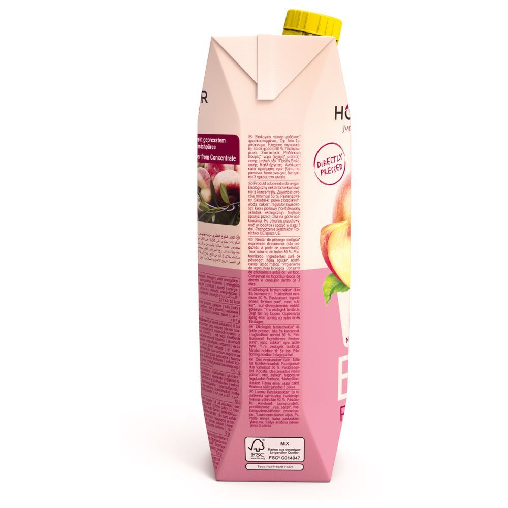 Hollinger - Organic Peach Juice - 1L