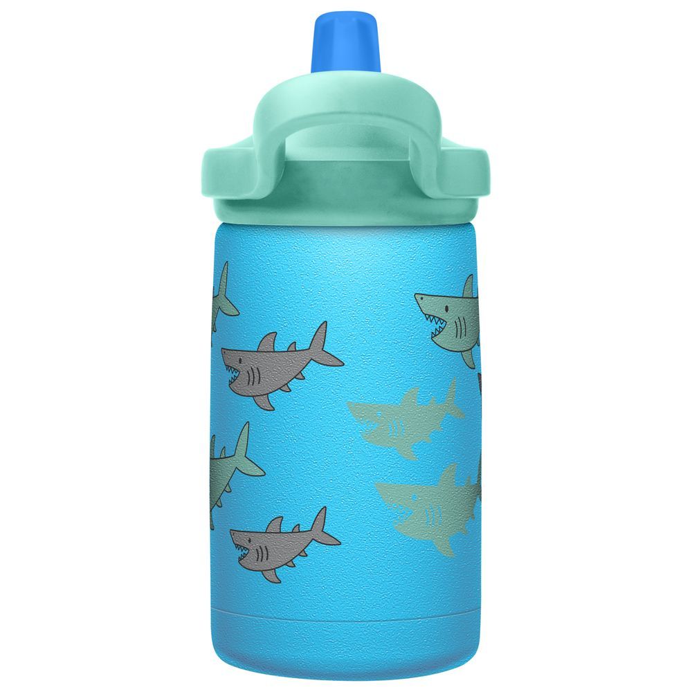 CamelBak - Eddy+ Kids Stainless Steel Bottle - School of Sharks - 341ml