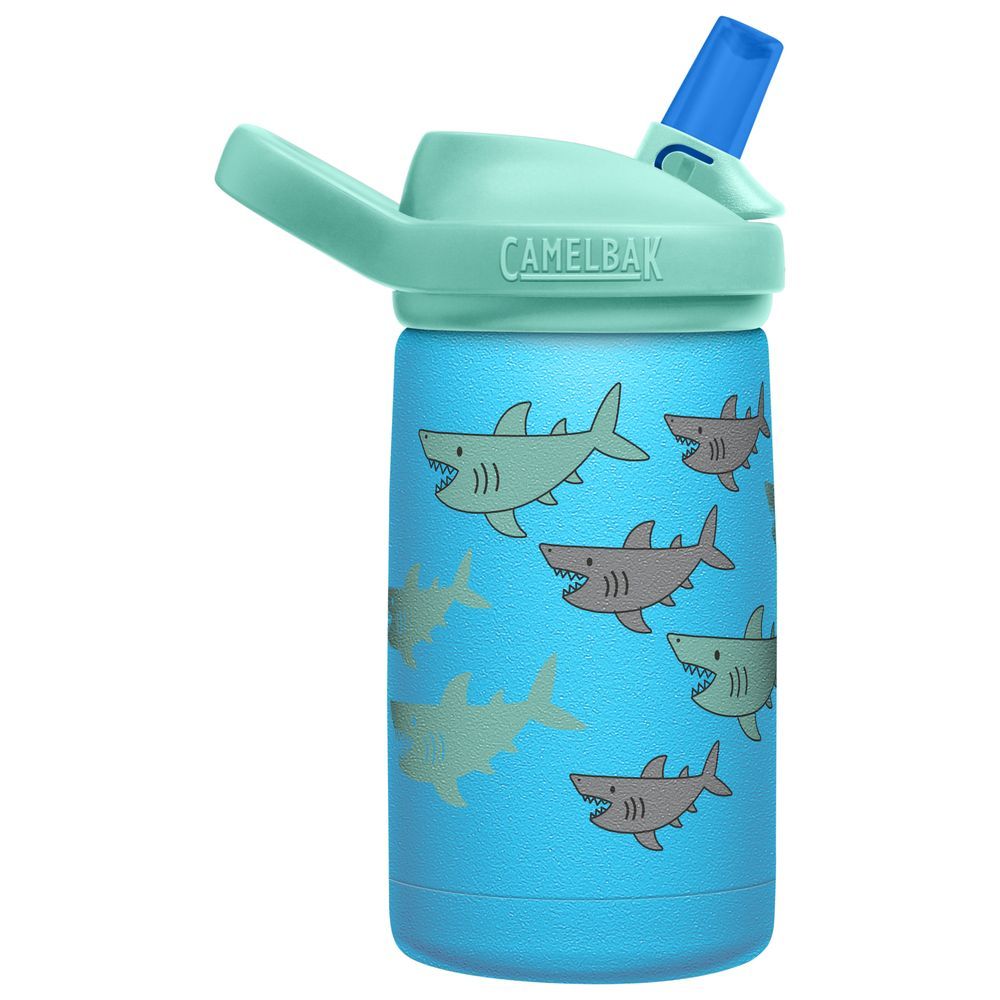 CamelBak - Eddy+ Kids Stainless Steel Bottle - School of Sharks - 341ml