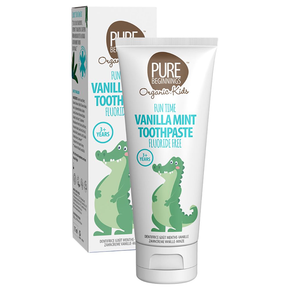 Pure Beginnings - Organic Vanilla Mint Kids Toothpaste 75ml