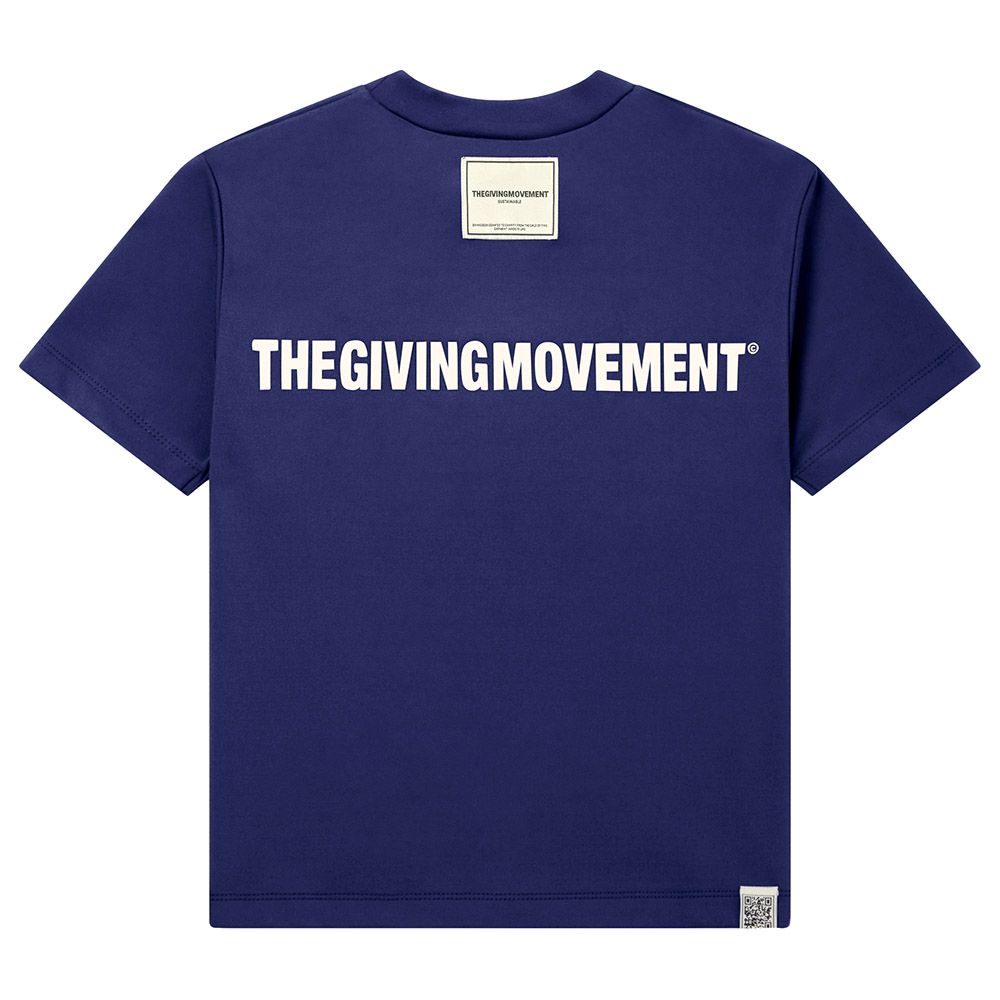 The Giving Movement - Kids Regular Fit T-Shirt - Navy