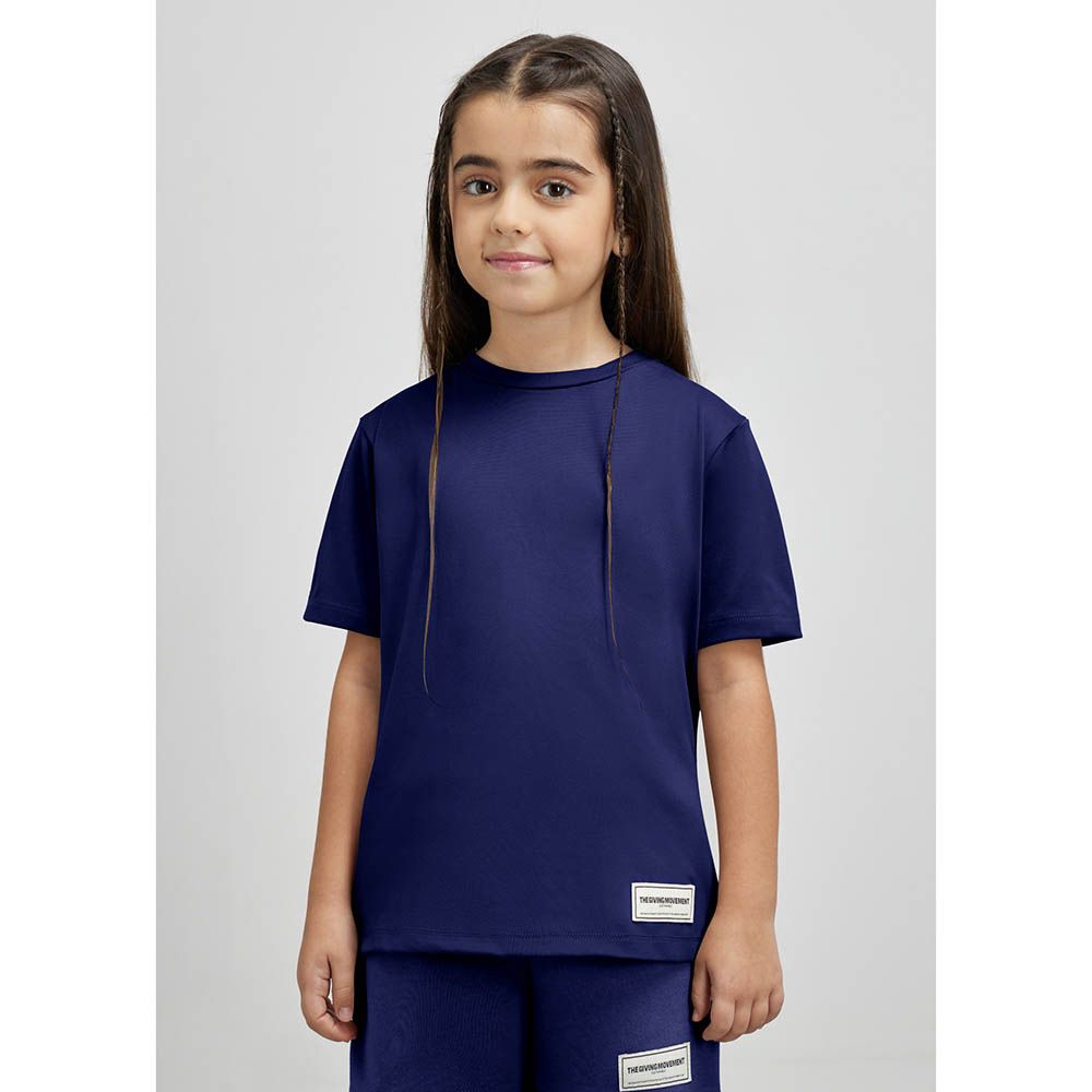 The Giving Movement - Kids Regular Fit T-Shirt - Navy