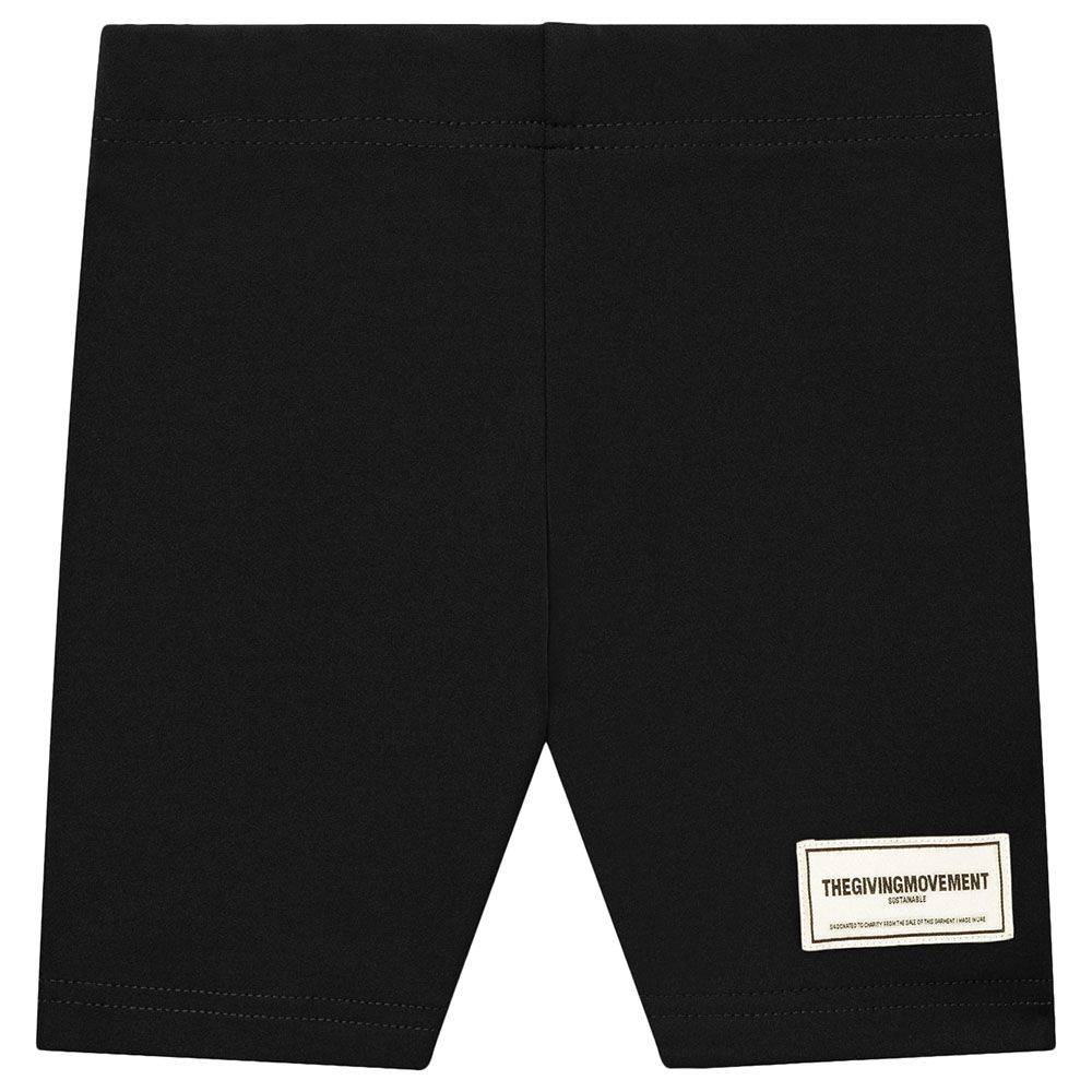 The Giving Movement - Kid's Biker Shorts - Pitch Black