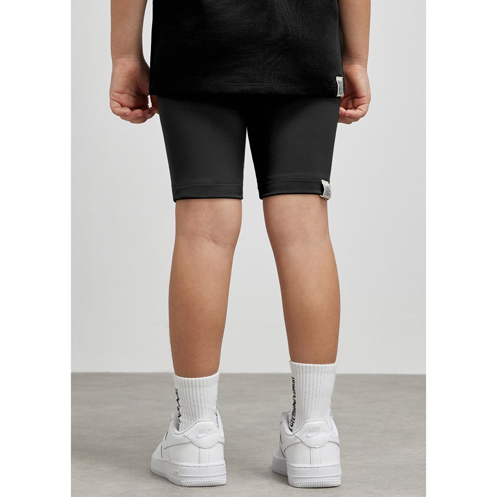 The Giving Movement - Kid's Biker Shorts - Pitch Black