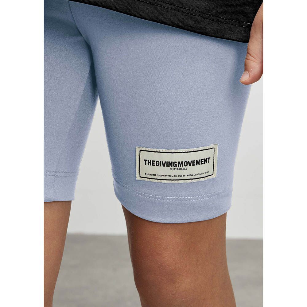 The Giving Movement - Kid's Biker Shorts - Powder Blue