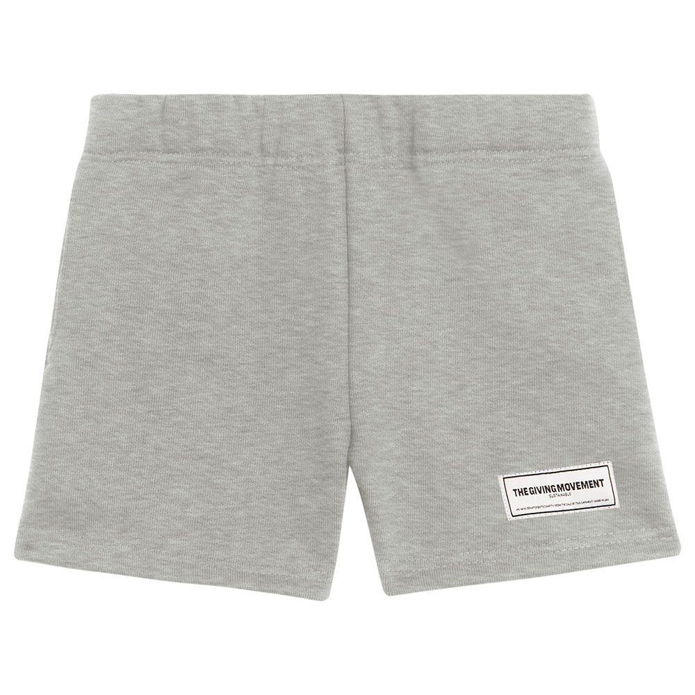 The Giving Movement - Kids Lounge Shorts - Grey Marl