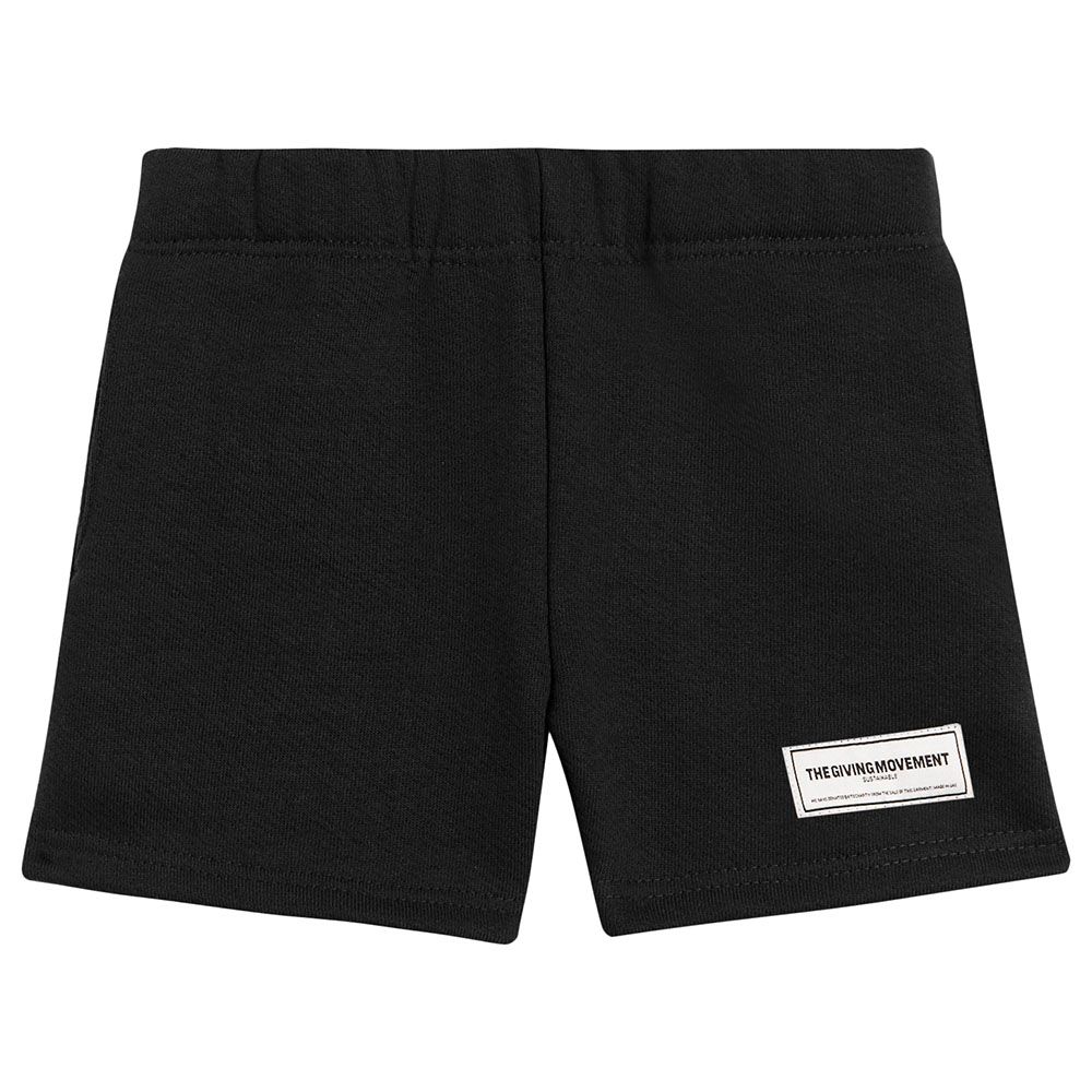 The Giving Movement - Kids Lounge Shorts - Pitch Black