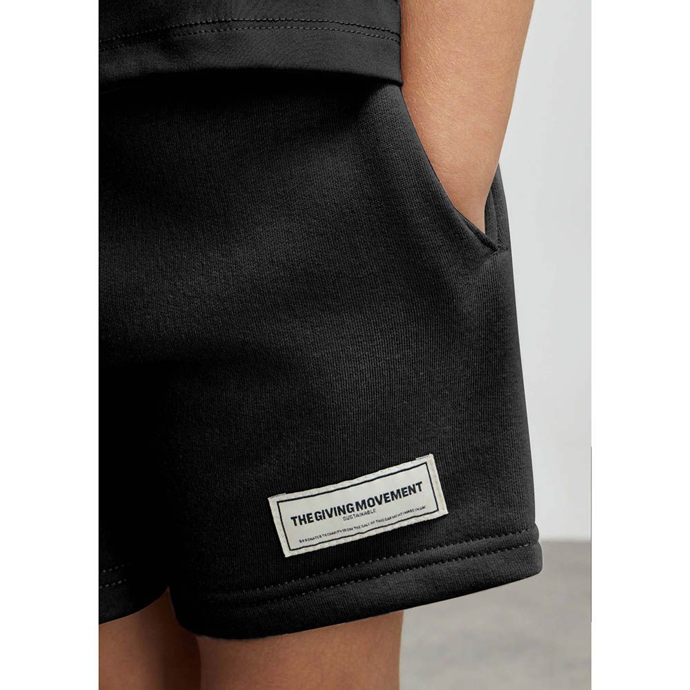 The Giving Movement - Kids Lounge Shorts - Pitch Black