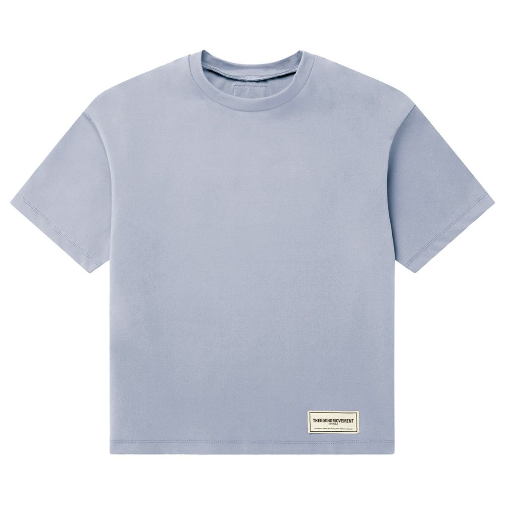 The Giving Movement - Kids Oversized T-Shirt - Powder Blue