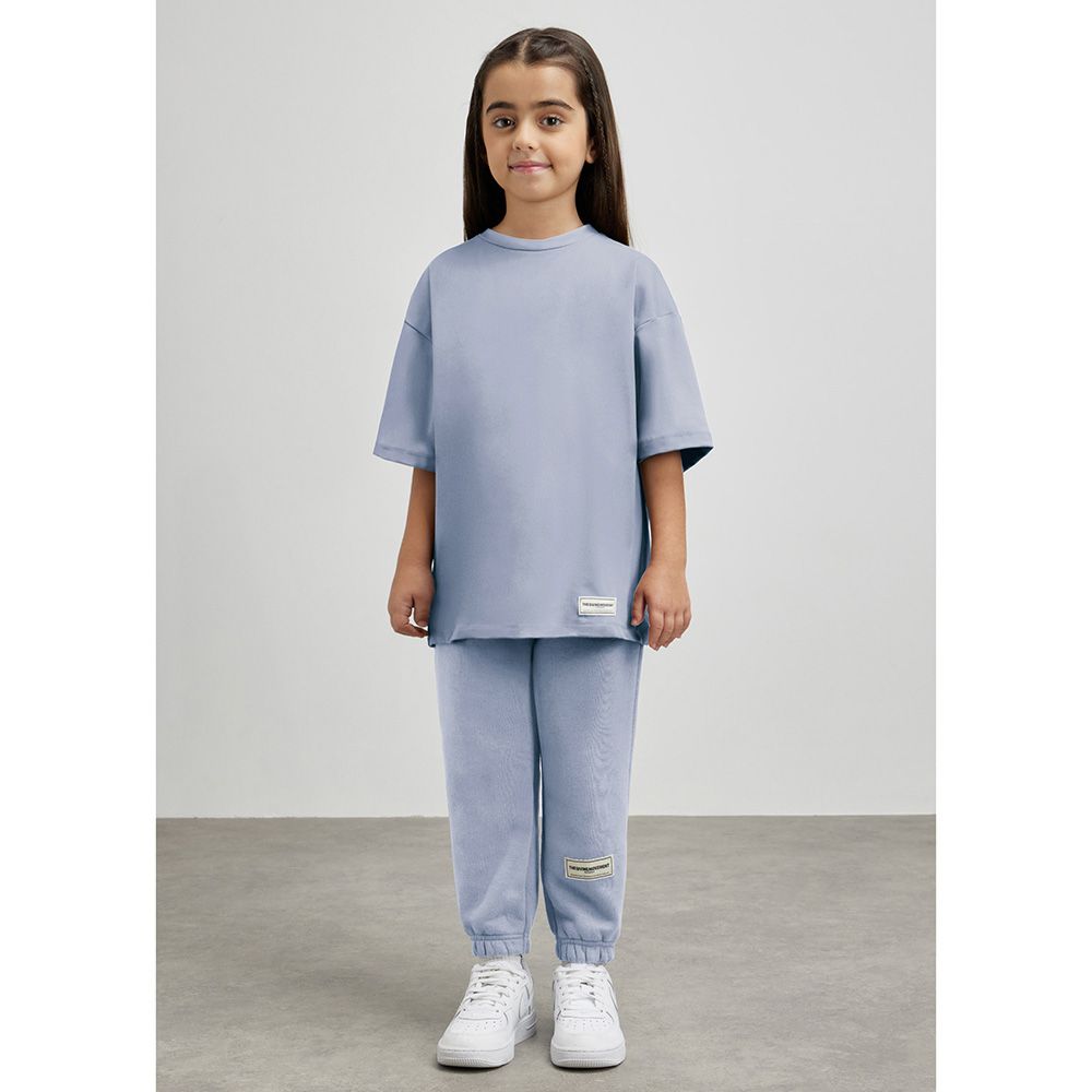 The Giving Movement - Kids Oversized T-Shirt - Powder Blue