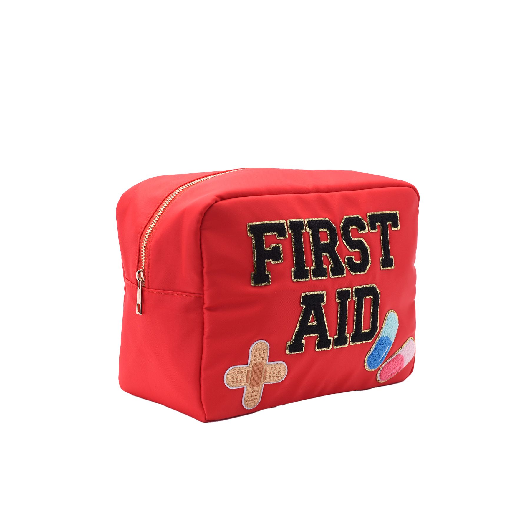 ذا هابي ترايب - محفظة كبيرة - First Aid - أحمر