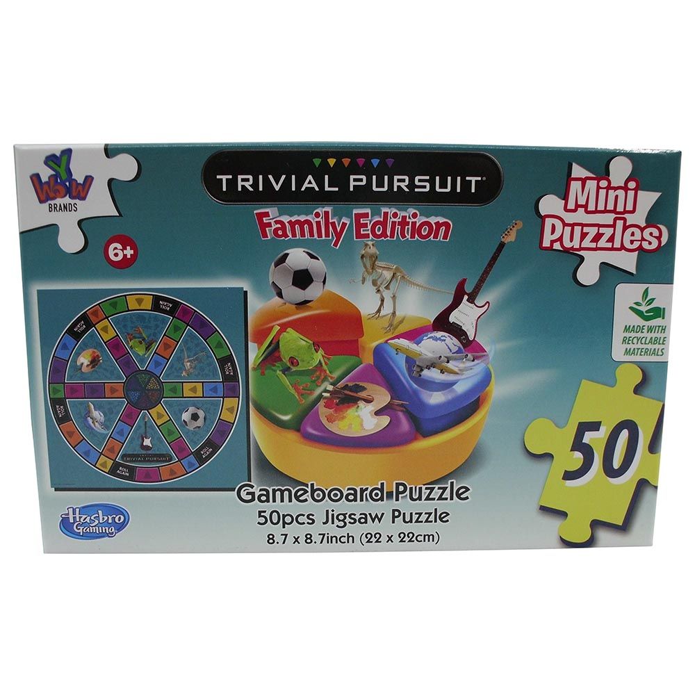 Ywow - Trivial Pursuit Mini Puzzles - 50pcs