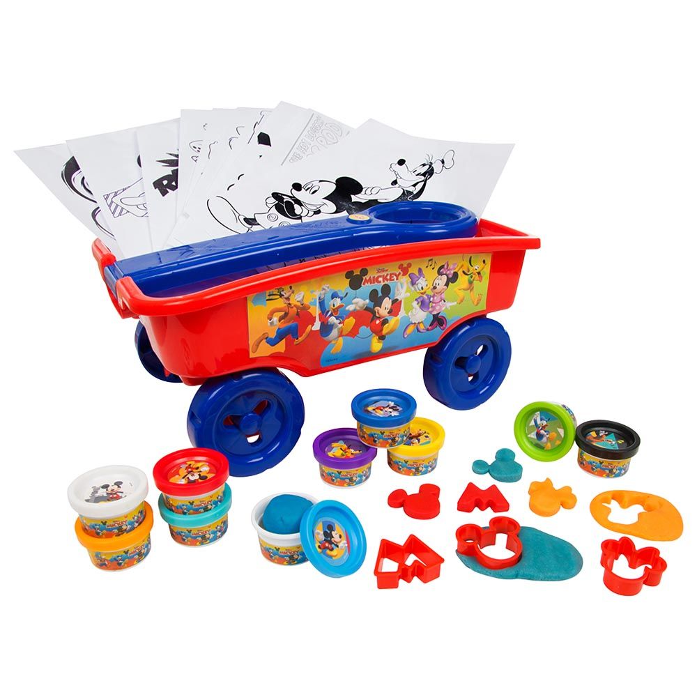 Sambro - Disney Roadster Dough Pull Along Caddy 3