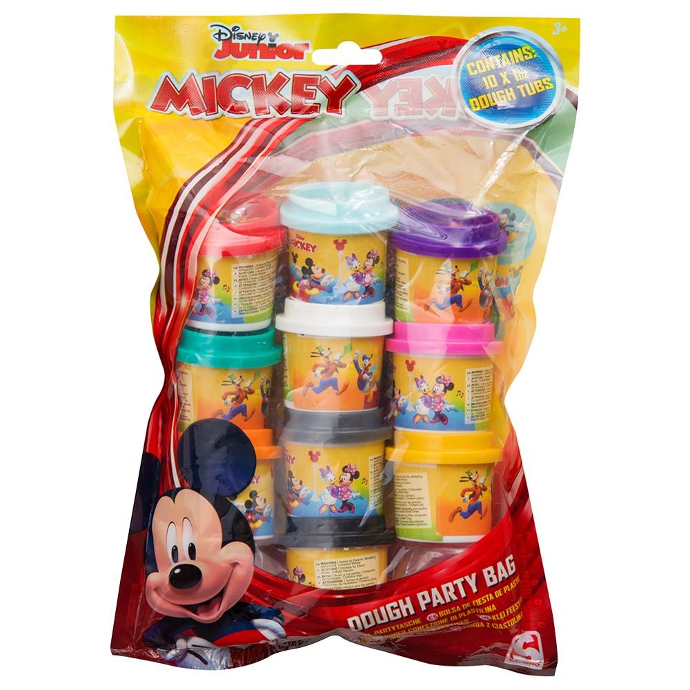 Sambro - Disney Mickey Dough Party Bag 10 Tubs