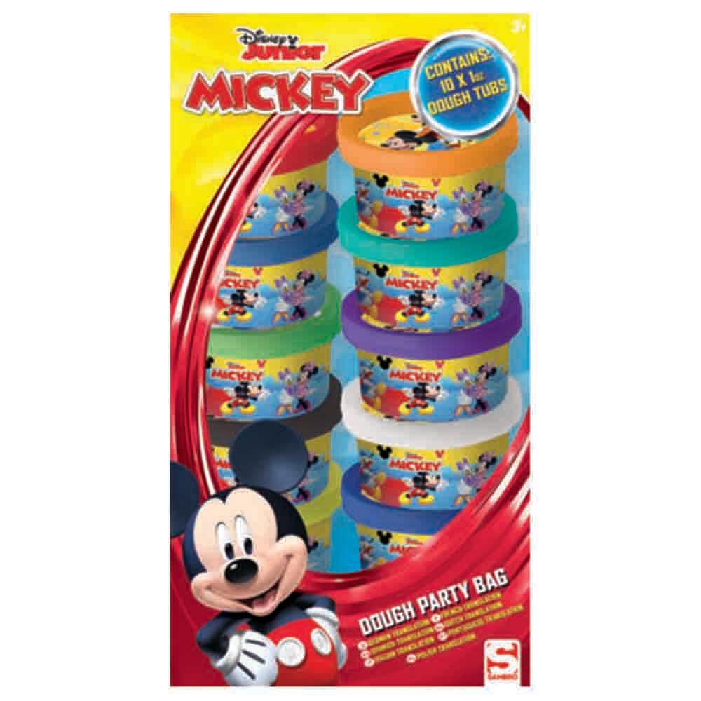 Sambro - Disney Mickey Dough Party Bag 10 Tubs