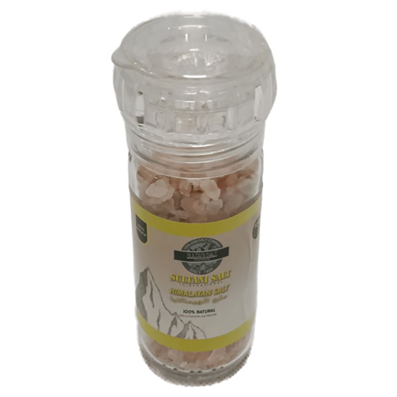 Himalayan Salt - Salt Grinder Glass Bottle - 100G