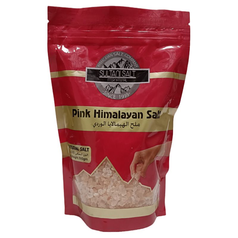 Himalayan Salt - Stand Zipper Pouch Coarse Salt - 500 G