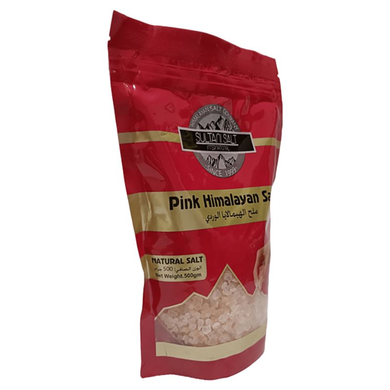 Himalayan Salt - Stand Zipper Pouch Coarse Salt - 500 G