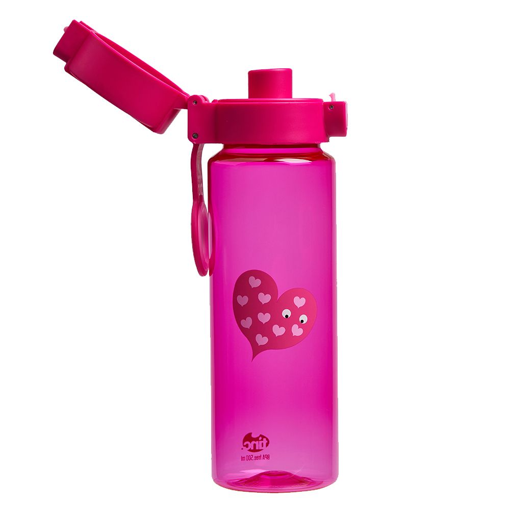 Mallo Flip and Clip Water Bottle - Pink