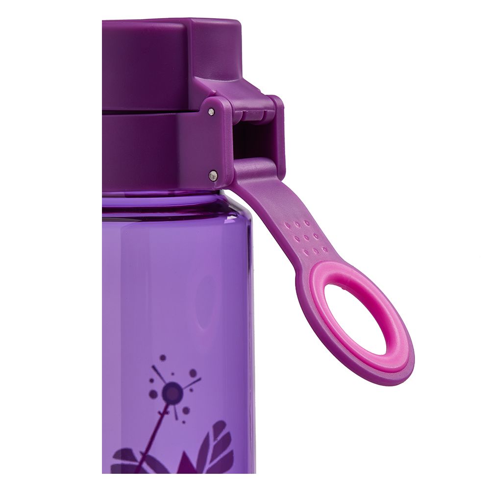 Ooloo Flip and Clip Water Bottle - Purple