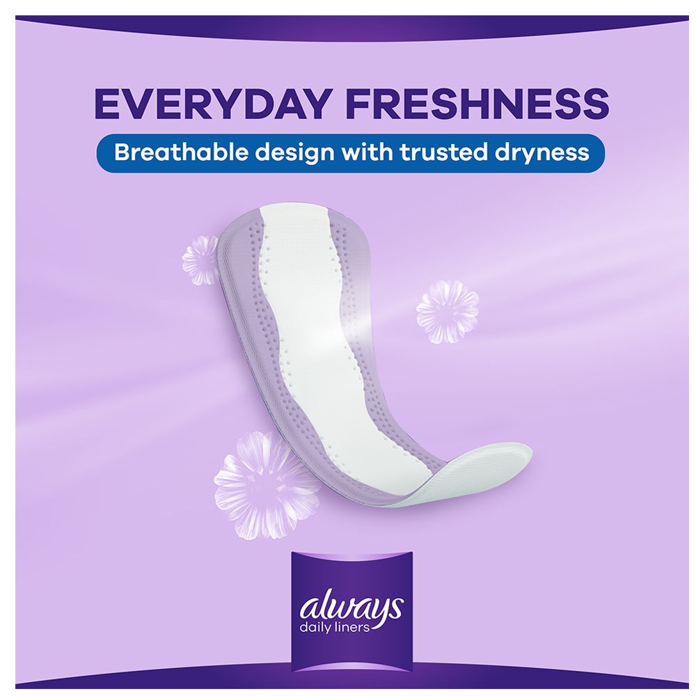  Always - Daily Liners Extra Protect Pantyliners Large 16 Count 