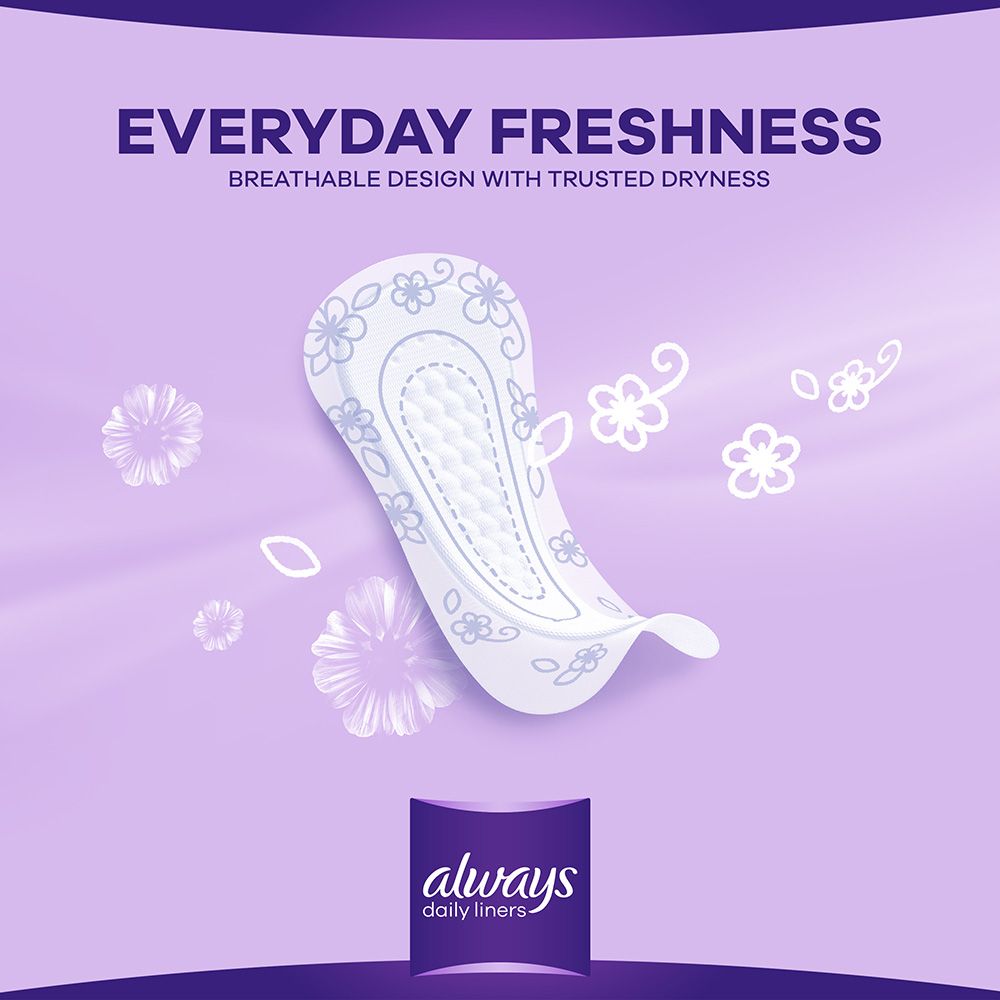 Always - Daily Liners Comfort Protect Flexistyle Pantyliners Normal 54pcs