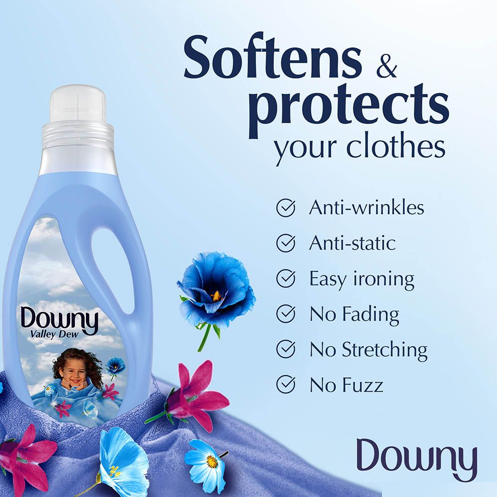 Downy - Regular Fabric Softener Valley Dew 3L