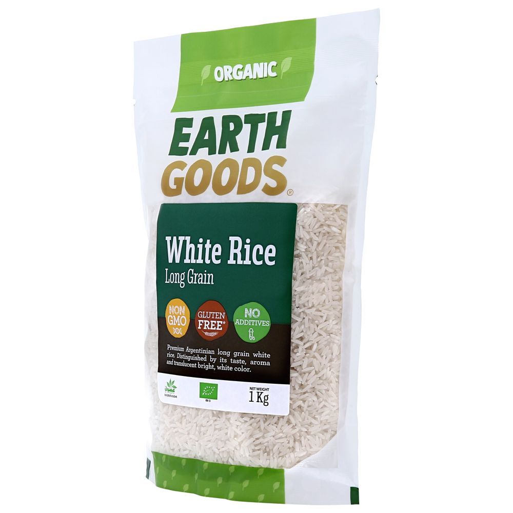 Earth Goods - Organic Long Grain White Rice 1000g